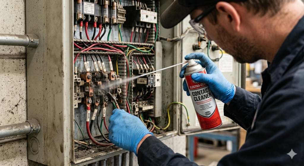 ON-LINE ELECTRICAL CONTACT CLEANER SPRAY