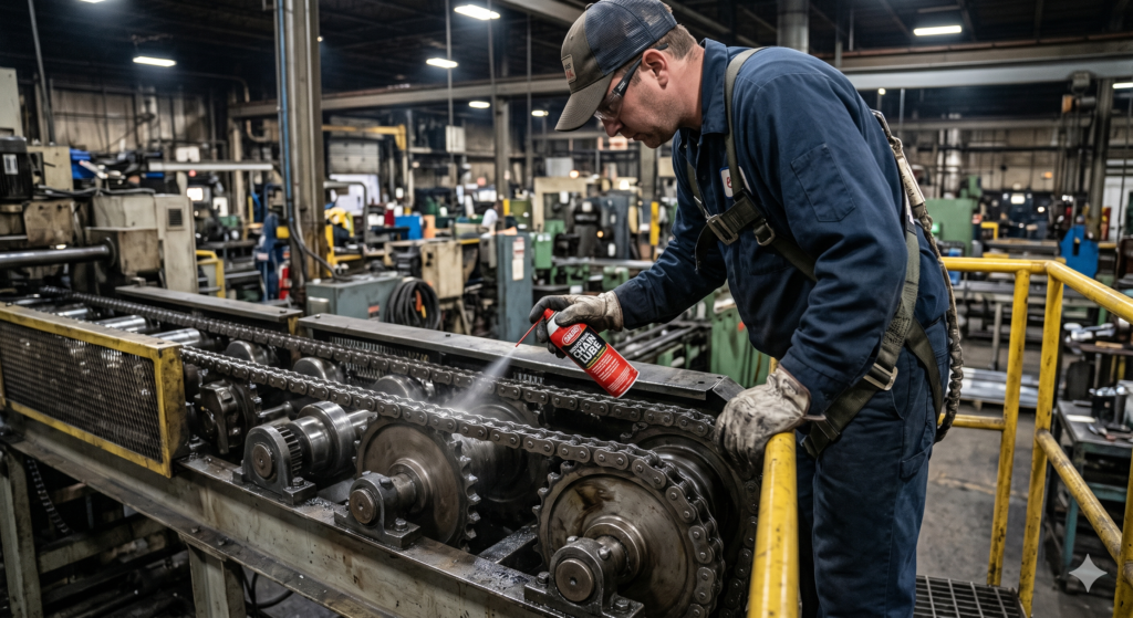 SYNTHETIC CHAIN OIL SPRAY