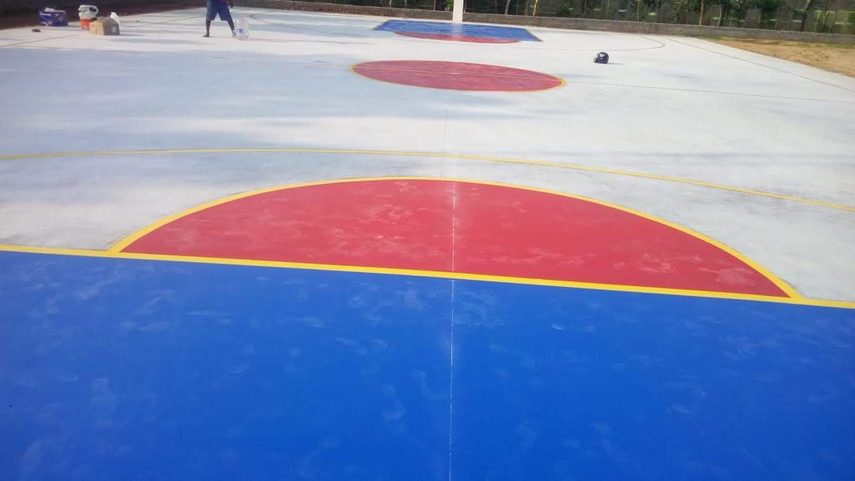 NON-SKIDDING PU EPOXY FLOORING